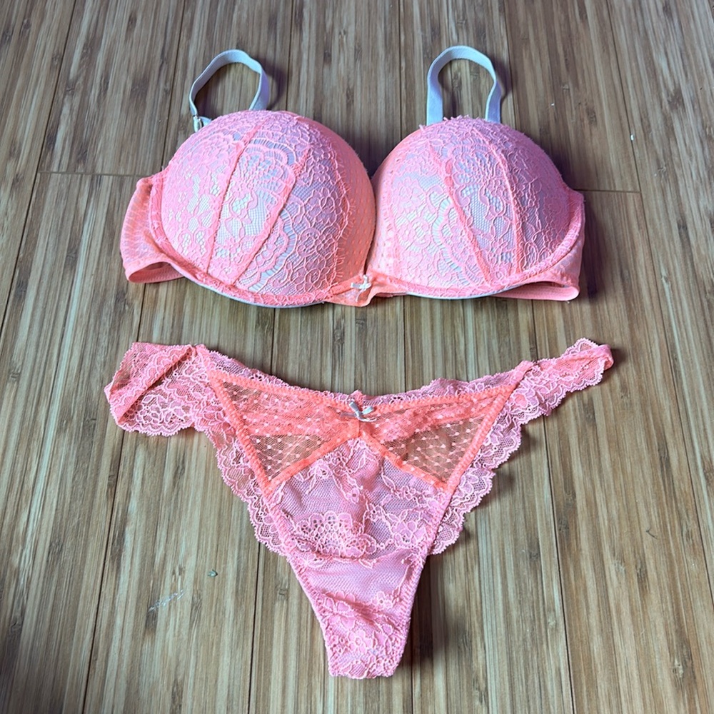 Victorias Secret Bra and Panty Set.